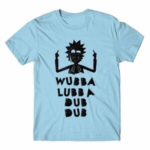 Rick And Morty Wubba Lub Dub Cartoon Fan Retro Unisex T-Shirt